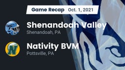Recap: Shenandoah Valley  vs. Nativity BVM  2021
