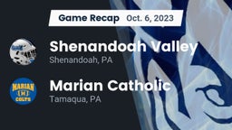 Recap: Shenandoah Valley  vs. Marian Catholic  2023