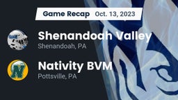 Recap: Shenandoah Valley  vs. Nativity BVM  2023