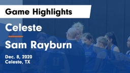 Celeste  vs Sam Rayburn Game Highlights - Dec. 8, 2020