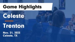Celeste  vs Trenton  Game Highlights - Nov. 21, 2023