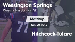 Matchup: Wessington Springs vs. Hitchcock-Tulare 2016