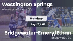 Matchup: Wessington Springs vs. Bridgewater-Emery/Ethan 2017