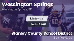 Matchup: Wessington Springs vs. Stanley County School District 2017