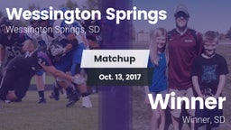 Matchup: Wessington Springs vs. Winner  2017