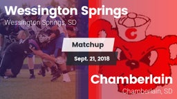 Matchup: Wessington Springs vs. Chamberlain  2018