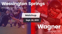 Matchup: Wessington Springs vs. Wagner  2019