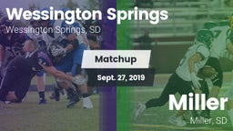 Matchup: Wessington Springs vs. Miller  2019