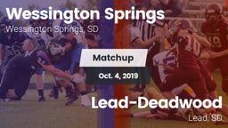 Matchup: Wessington Springs vs. Lead-Deadwood  2019