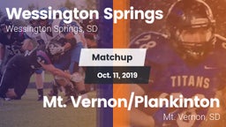 Matchup: Wessington Springs vs. Mt. Vernon/Plankinton  2019