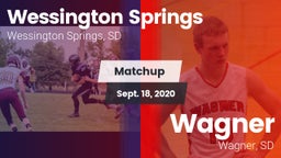 Matchup: Wessington Springs vs. Wagner  2020