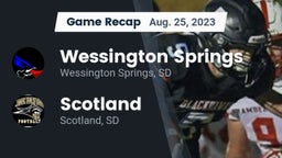 Recap: Wessington Springs  vs. Scotland  2023
