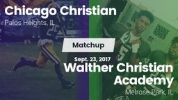 Matchup: Chicago Christian vs. Walther Christian Academy 2017