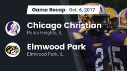 Recap: Chicago Christian  vs. Elmwood Park  2017