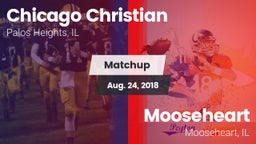 Matchup: Chicago Christian vs. Mooseheart  2018