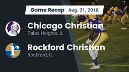 Recap: Chicago Christian  vs. Rockford Christian  2018