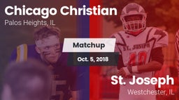 Matchup: Chicago Christian vs. St. Joseph  2018