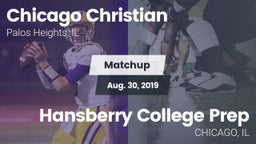 Matchup: Chicago Christian vs. Hansberry College Prep 2019