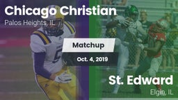 Matchup: Chicago Christian vs. St. Edward  2019