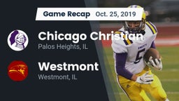 Recap: Chicago Christian  vs. Westmont  2019