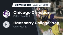 Recap: Chicago Christian  vs. Hansberry College Prep 2021