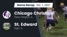 Recap: Chicago Christian  vs. St. Edward  2021