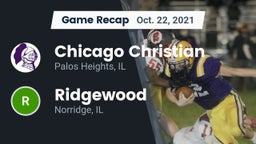 Recap: Chicago Christian  vs. Ridgewood  2021