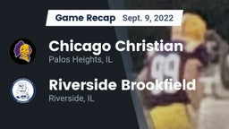 Recap: Chicago Christian  vs. Riverside Brookfield  2022