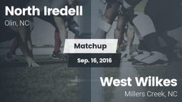 Matchup: North Iredell High vs. West Wilkes  2016