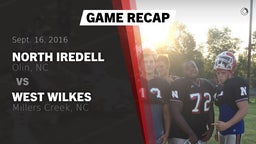 Recap: North Iredell  vs. West Wilkes  2016