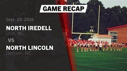 Recap: North Iredell  vs. North Lincoln  2016