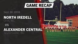 Recap: North Iredell  vs. Alexander Central  2016