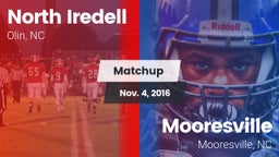 Matchup: North Iredell High vs. Mooresville  2016