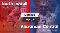 Matchup: North Iredell High vs. Alexander Central  2017