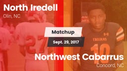 Matchup: North Iredell High vs. Northwest Cabarrus  2017