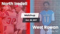 Matchup: North Iredell High vs. West Rowan  2017