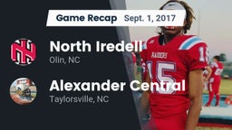 Recap: North Iredell  vs. Alexander Central  2017