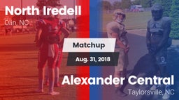 Matchup: North Iredell High vs. Alexander Central  2018