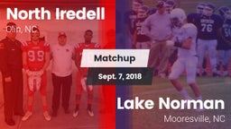 Matchup: North Iredell High vs. Lake Norman  2018