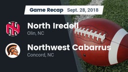 Recap: North Iredell  vs. Northwest Cabarrus  2018