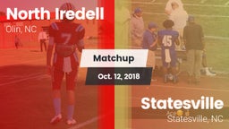 Matchup: North Iredell High vs. Statesville  2018