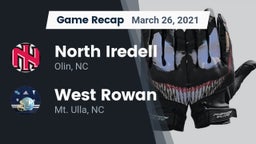 Recap: North Iredell  vs. West Rowan  2021