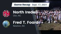 Recap: North Iredell  vs. Fred T. Foard  2021