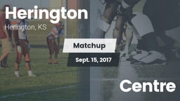 Matchup: Herington vs. Centre  2017