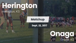 Matchup: Herington vs. Onaga  2017