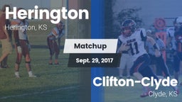 Matchup: Herington vs. Clifton-Clyde  2017