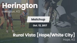 Matchup: Herington vs. Rural Vista [Hope/White City]  2017