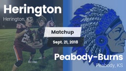Matchup: Herington vs. Peabody-Burns  2018