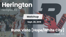 Matchup: Herington vs. Rural Vista [Hope/White City]  2019