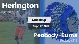 Matchup: Herington vs. Peabody-Burns  2019